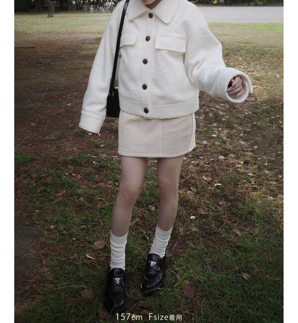 VIS「くるくる圧縮ボアカバーオール」|その他|