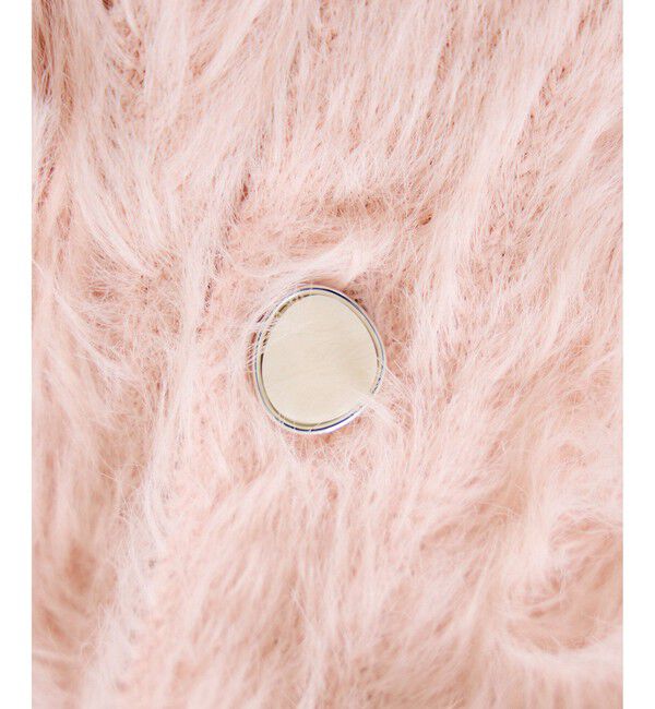 VIS「ラビットライクVネックカーディガン/イージーケア・WEB限定カラー」|カーディガン|