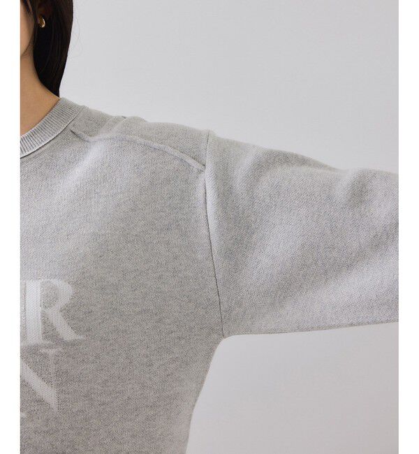 VIS「スウェットライクジャガードロゴニット」|ニット・セーター|