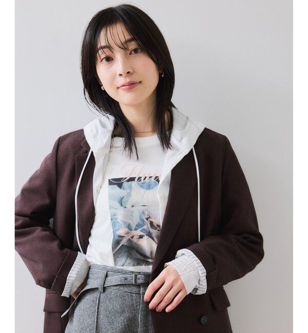 VIS「フォト＆ロゴアソートロングスリーブTシャツ」|Tシャツ・カットソー|