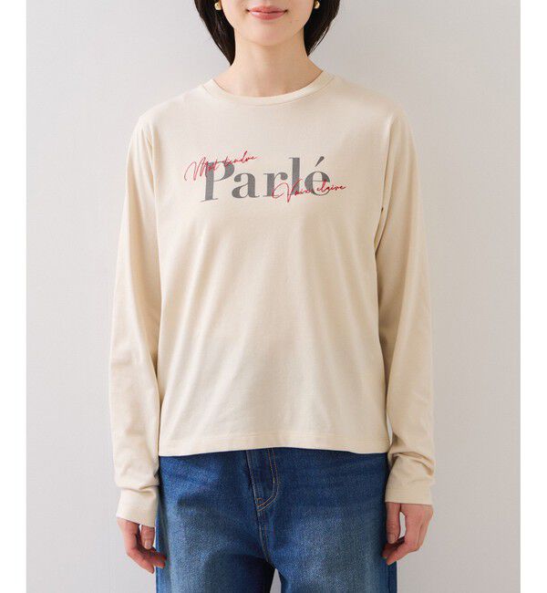 VIS「フォト＆ロゴアソートロングスリーブTシャツ」|Tシャツ・カットソー|