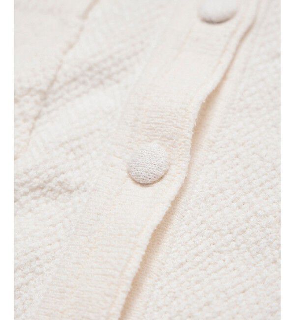 VIS「くるみ釦ニットカーディガン」|カーディガン|