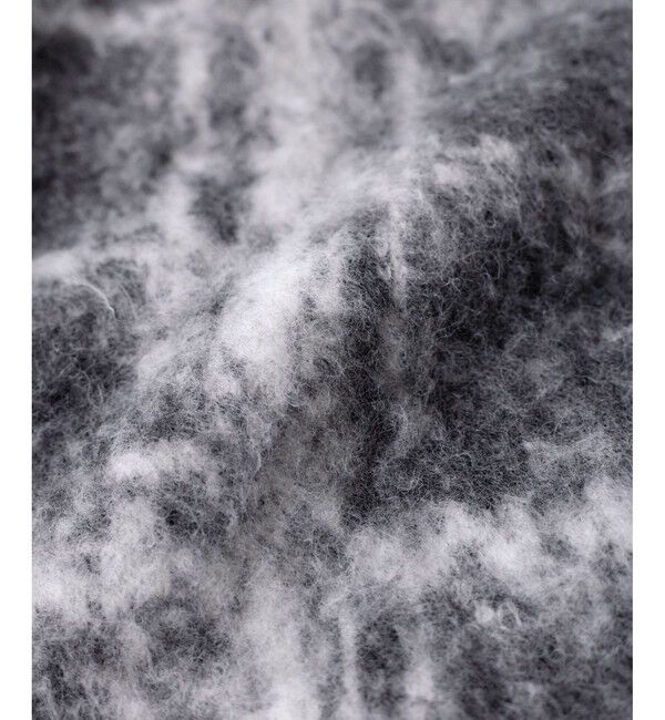 VIS「チェックアソートシャギーニットカーディガン/セットアップ対応」|カーディガン|