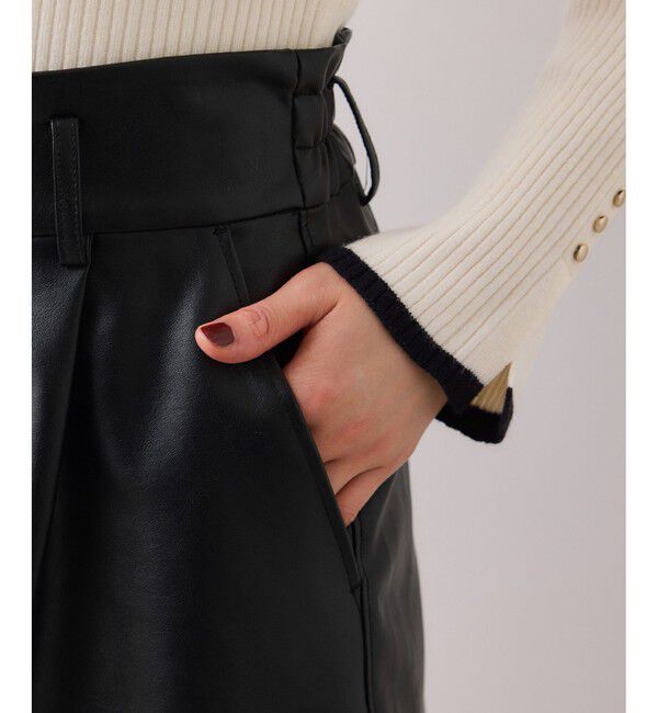 VIS「レザーショートパンツ」|チノ|