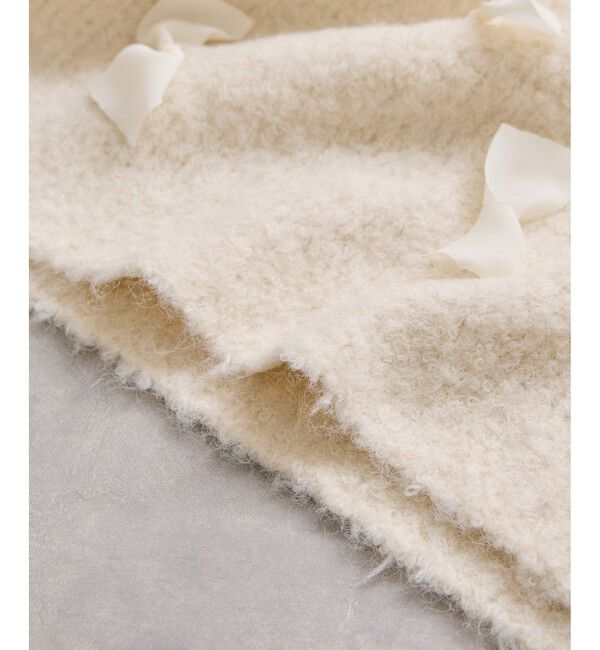 VIS「【WEB限定】ゆるっとボリュームリボンモチーフニット」|ニット・セーター|