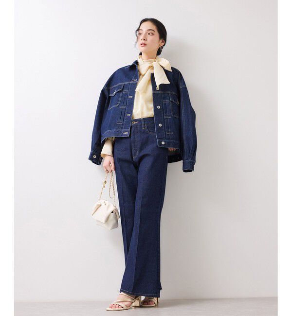 VIS「前後2WAYボリュームボウタイブラウス/イージーケア」|シャツ・ブラウス|