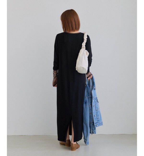 VIS「【WEB限定】チュールレイヤード風ワンピース」|ワンピース|