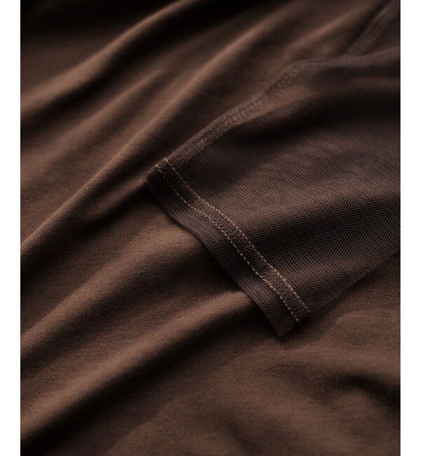 VIS「【WEB限定】チュールレイヤード風ワンピース」|ワンピース|