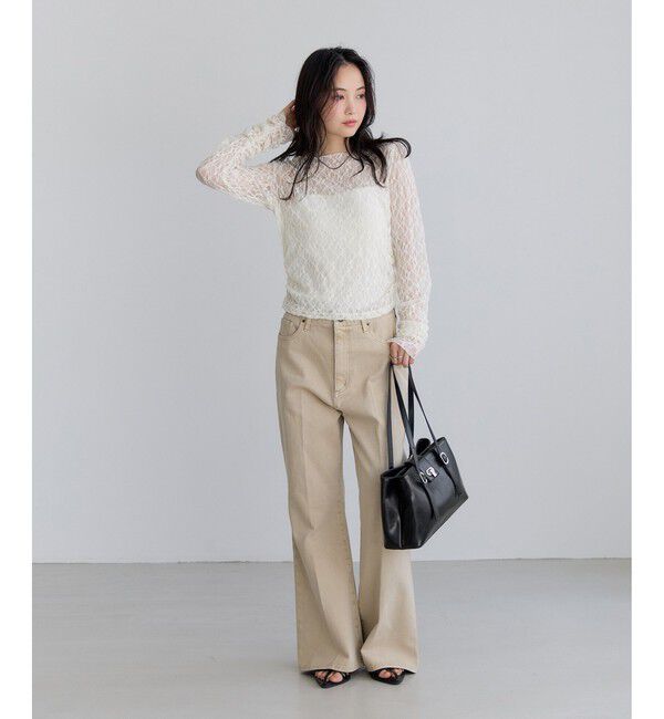 VIS「2層ロングハンドルバッグ」|トートバッグ|