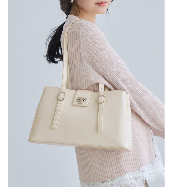 VIS「2層ロングハンドルバッグ」|トートバッグ|キナリ(16)