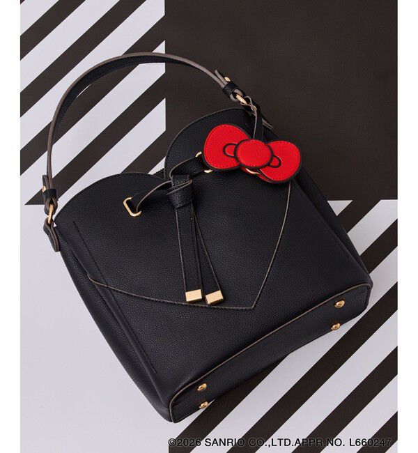 VIS「【HELLO KITTY&times;VIS】ハートカットバッグ」|ショルダー・メッセンジャー|