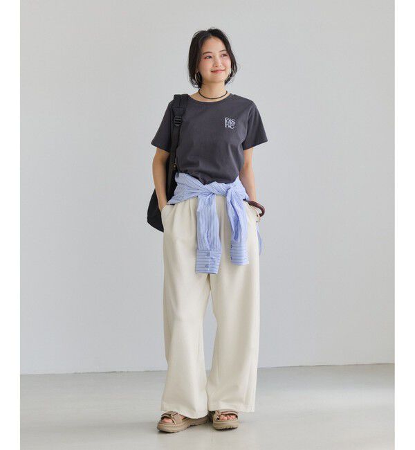 VIS「カットカーブスラックスパンツ」|スラックス|