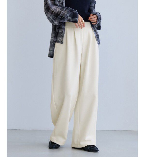 VIS「カットカーブスラックスパンツ」|スラックス|