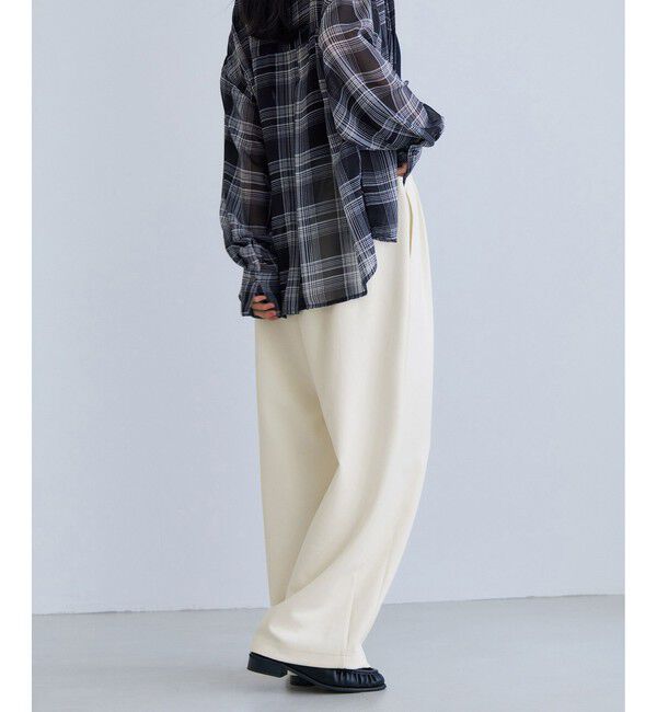 VIS「カットカーブスラックスパンツ」|スラックス|