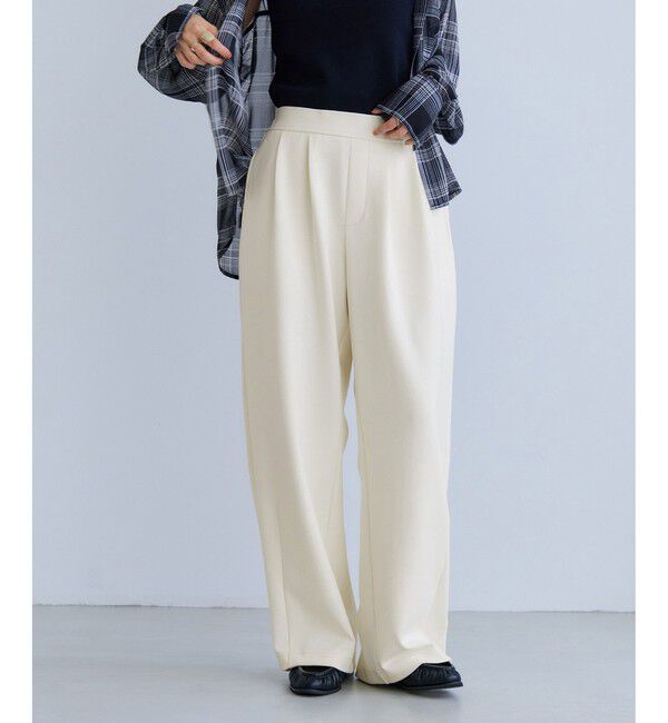 VIS「カットカーブスラックスパンツ」|スラックス|