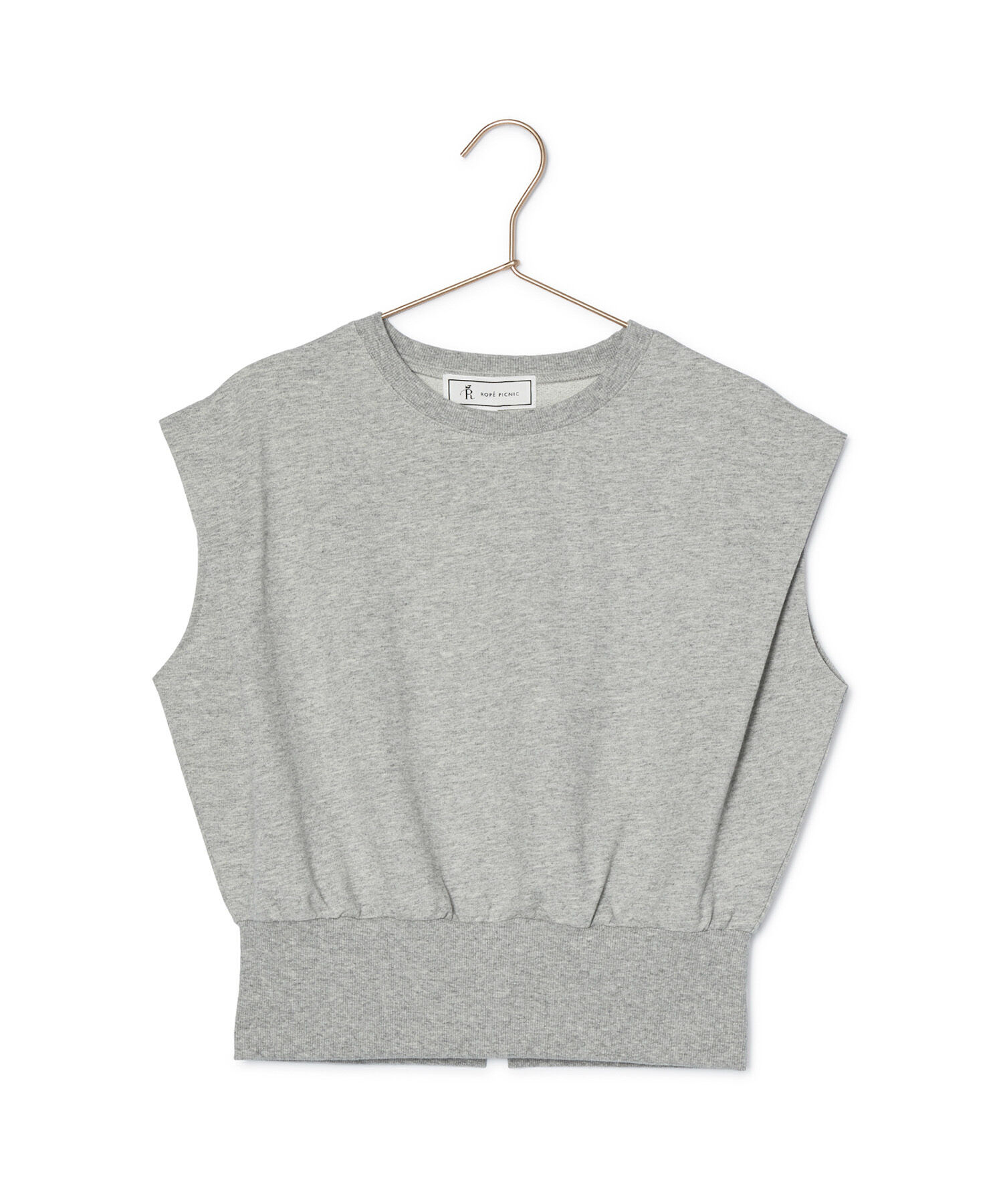 ROPE' PICNIC R「汗染み防止/バックスリットフレンチスリーブミニ裏毛プルオーバー」|スウェット・ジャージ|