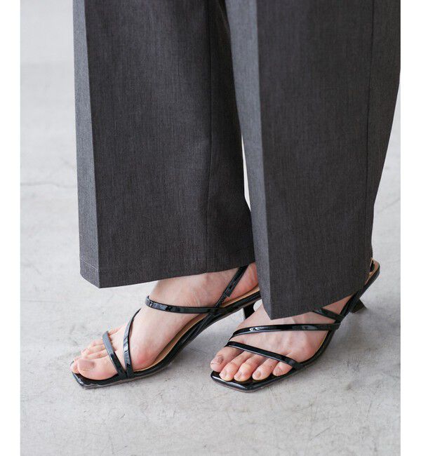 Rope&rsquo;Picnic「【UVカット・接触冷感】タックチノワイドパンツ」|チノ|