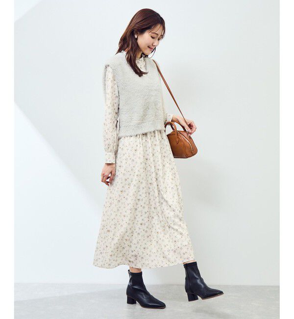 Rope&rsquo;Picnic「小花柄ノスタルジックワンピース」|ワンピース|