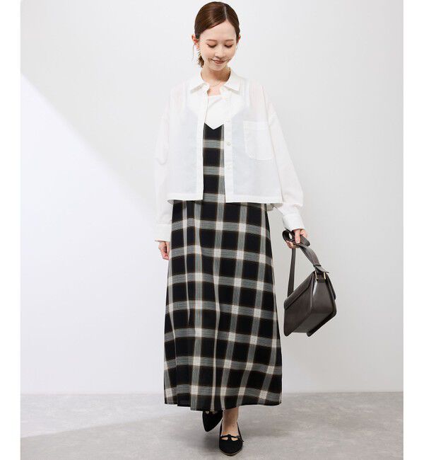 Rope&rsquo;Picnic「ベーシッククロップドシャツ/イージーケア」|シャツ・ブラウス|