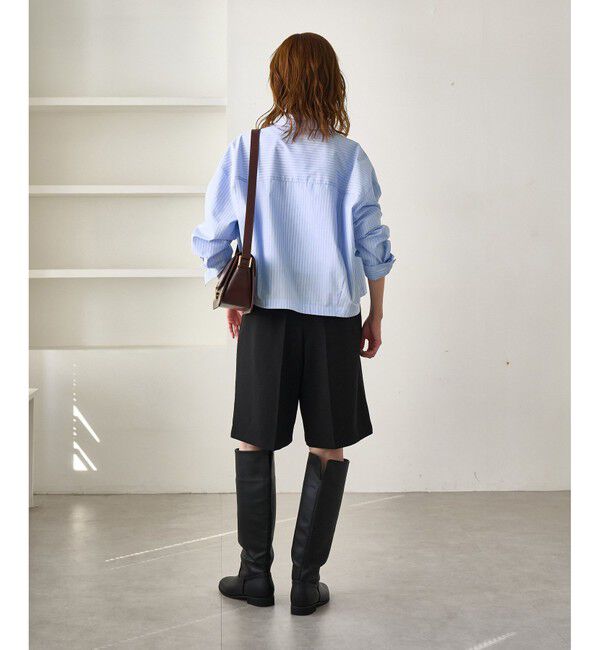 Rope&rsquo;Picnic「ベーシッククロップドシャツ/イージーケア」|シャツ・ブラウス|