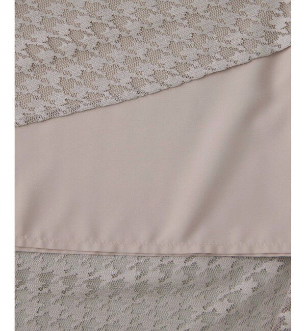 Rope&rsquo;Picnic「千鳥レースマーメイドスカード」|スカート|