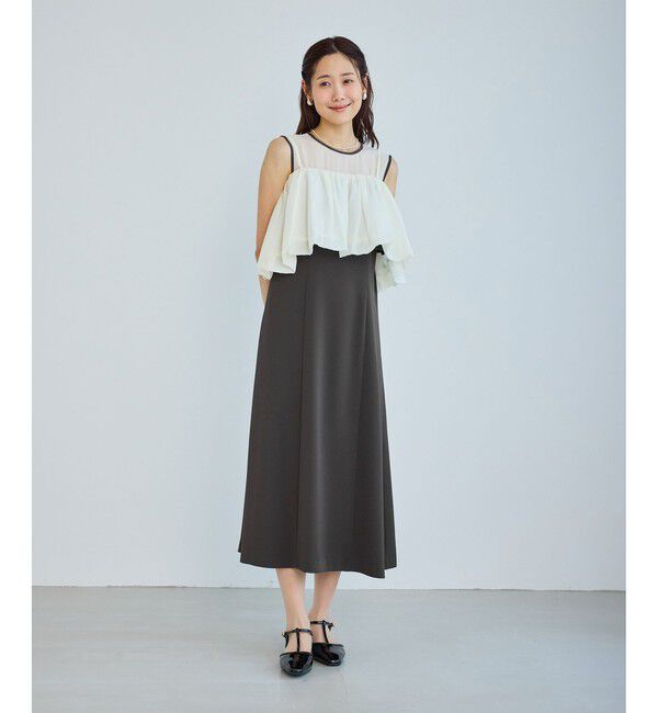 Rope&rsquo;Picnic「【Mon E&rsquo;toile/モンエトワール】バルーンビスチェセットワンピース/マルチWAY」|ドレス|