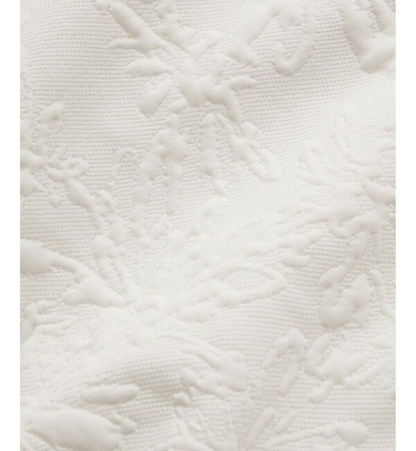 Rope&rsquo;Picnic「2WAYボートネック花柄ふくれジャガードプルオーバー」|スウェット・ジャージ|