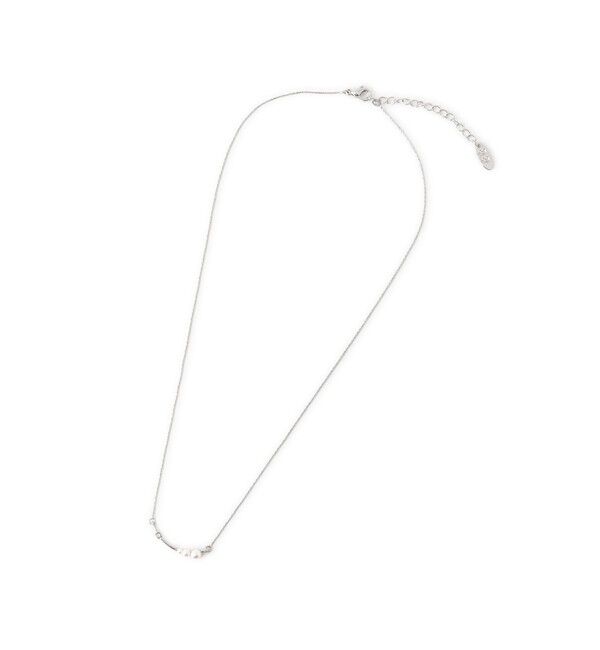 ROPE PICNIC PASSAGE「パールカーブラインショートネックレス」|ネックレス|