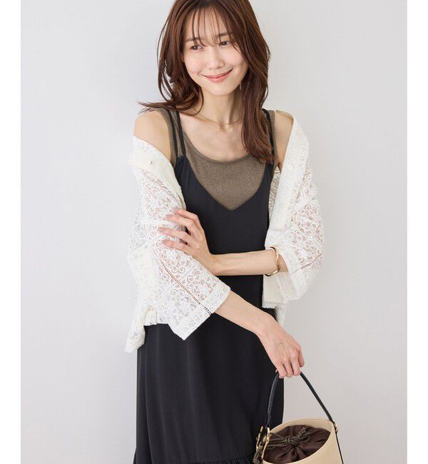 Rope&rsquo;Picnic「ラメテレコタンクトップ」|タンクトップ|