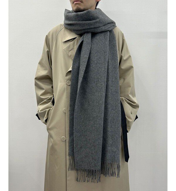 ADAM ET ROPE'「INOUE EX BRUSHED SCARF」|マフラー|