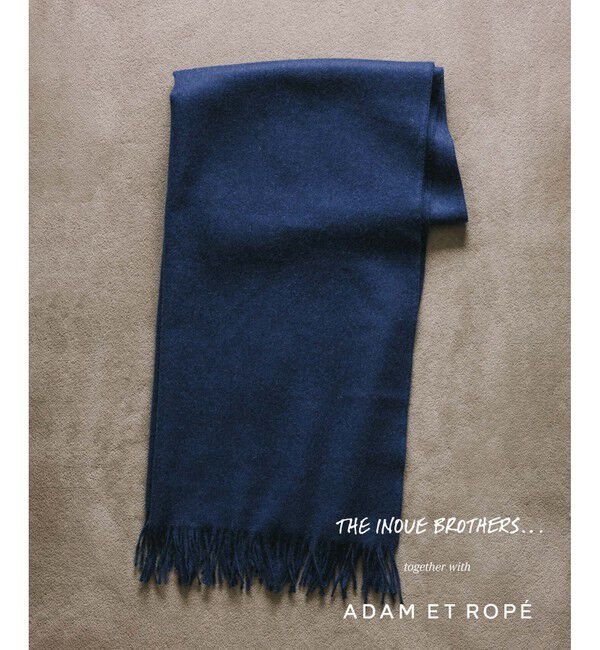 ADAM ET ROPE'「INOUE EX BRUSHED SCARF」|マフラー|コンメイン