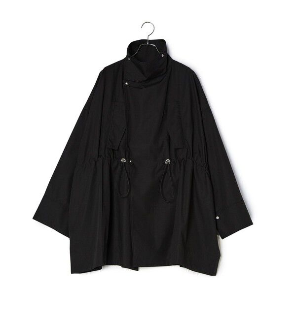 ADAM ET ROPE'「【WEB限定】スタンドカラーハーフモッズコート」|ミリタリー・モッズコート|