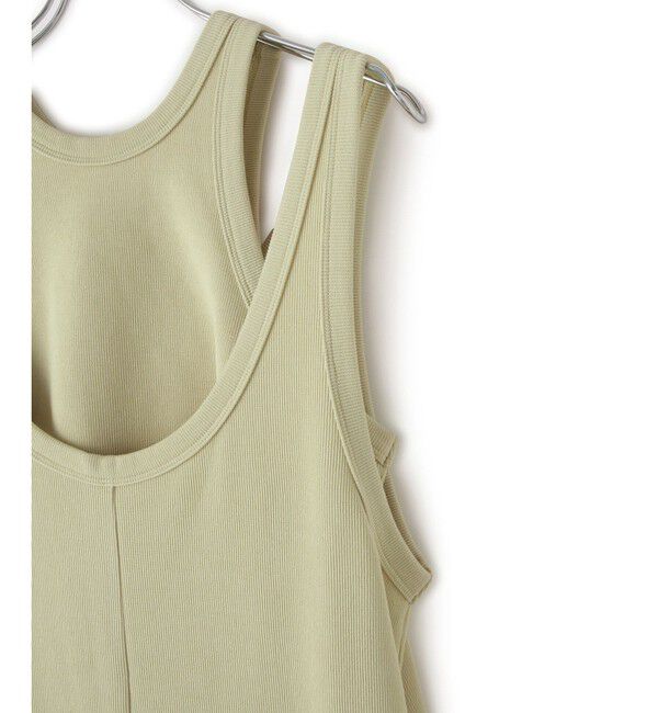 ADAM ET ROPE'「【サステナブル】Wフェイスジャージーセットロンパース」|オールインワン|