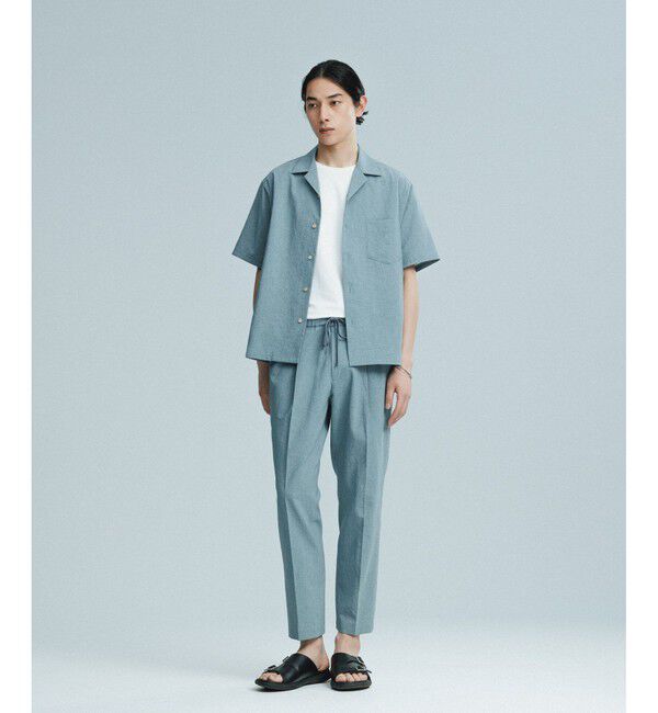 ADAM ET ROPE'「接触冷感【RIRANCHA】セットアップ / オープンカラーシャツ & スラックス」|スーツ|