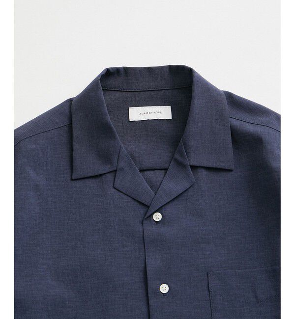 ADAM ET ROPE'「接触冷感【RIRANCHA】セットアップ / オープンカラーシャツ & スラックス」|スーツ|