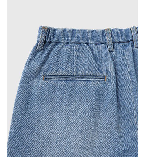 ADAM ET ROPE'「ダメージデニム バギー イージー ショーツ / ADAM ET ROPE' JEANS」|デニム|