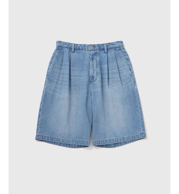 ADAM ET ROPE'「ダメージデニム バギー イージー ショーツ / ADAM ET ROPE' JEANS」|デニム|