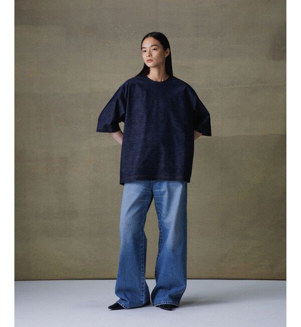 ADAM ET ROPE'「《別注》【Wrangler/ラングラー】WIDE FLARE JEAN / UNISEX」|デニム|