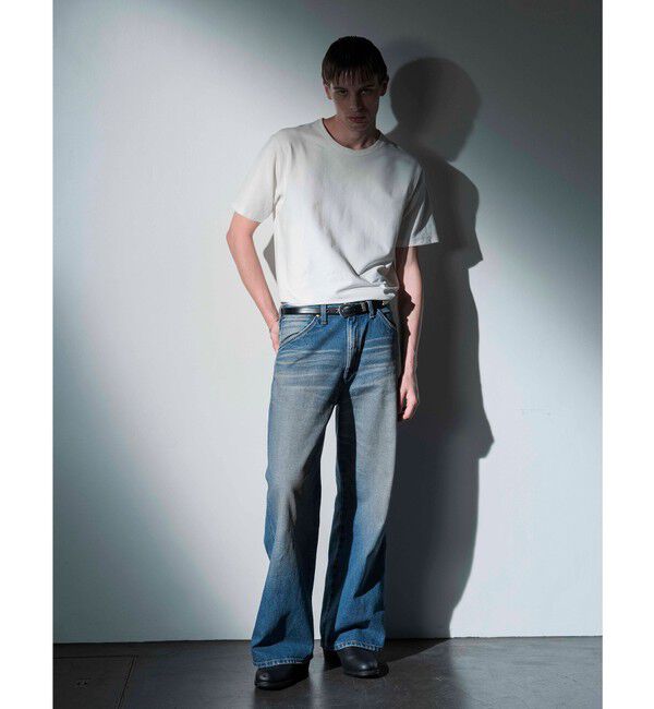 ADAM ET ROPE'「《別注》【Wrangler/ラングラー】WIDE FLARE JEAN / UNISEX」|デニム|
