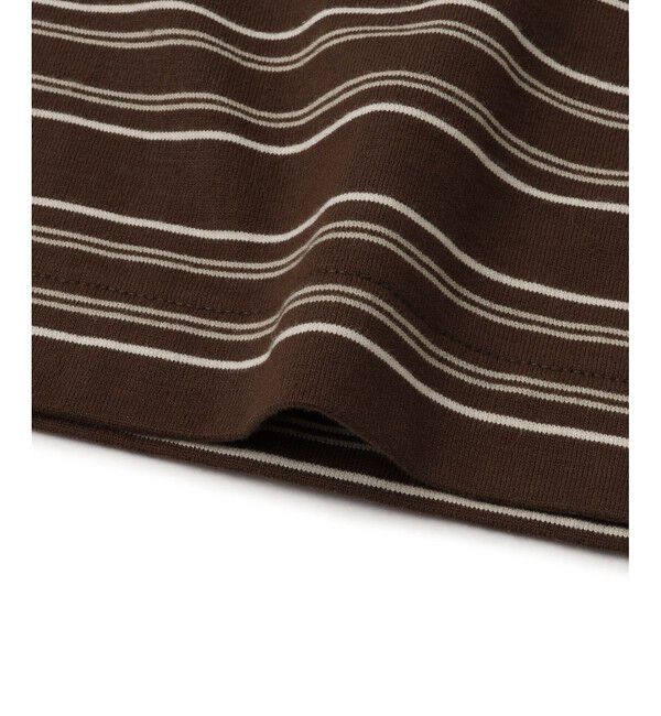 ADAM ET ROPE'「【Chocomoo&times;ADAM ET ROPE'】EX 刺しゅうPOLO」|ポロシャツ|