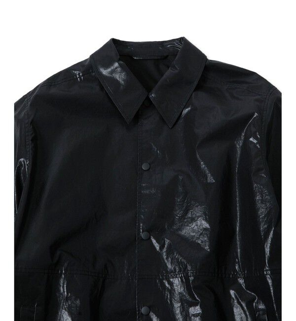 ADAM ET ROPE'「2WAYスリーブコーティングシャツブルゾン」|ブルゾン・スタジャン|