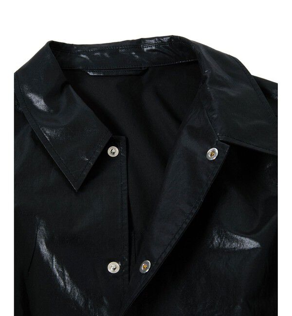 ADAM ET ROPE'「2WAYスリーブコーティングシャツブルゾン」|ブルゾン・スタジャン|