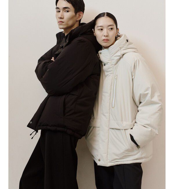 ADAM ET ROPE'「【ACT_01 AO】ショートダウンジャケット」|ダウン|