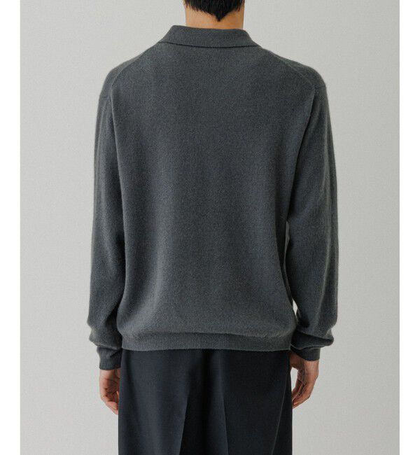 ADAM ET ROPE'「12GG カシミヤ ニット ポロシャツ」|ポロシャツ|