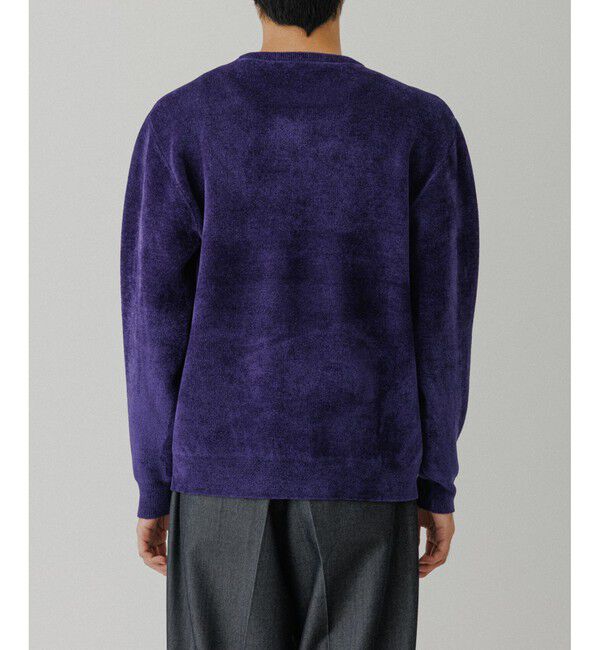 ADAM ET ROPE'「モールヤーン クルーネック ニットプルオーバー」|ニット・セーター|