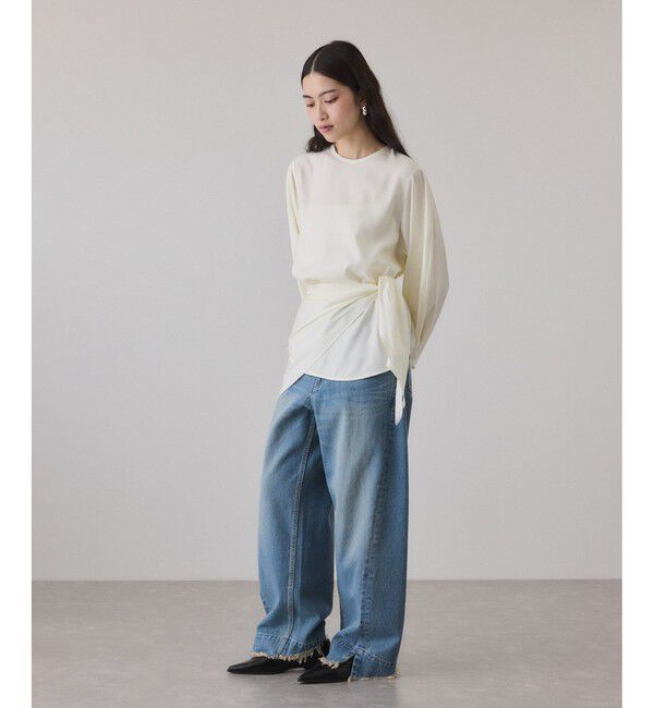 ADAM ET ROPE'「ルーズフィットアジャストデニム」|デニム|