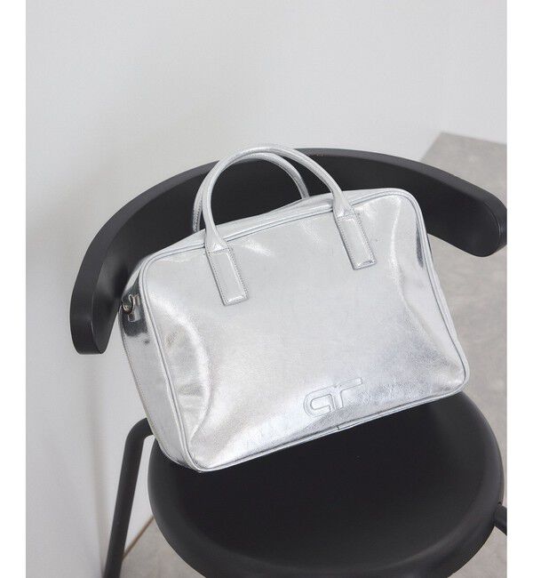 ADAM ET ROPE'「【サステナブル】ロゴボストンビッグバッグ」|ボストンバッグ|