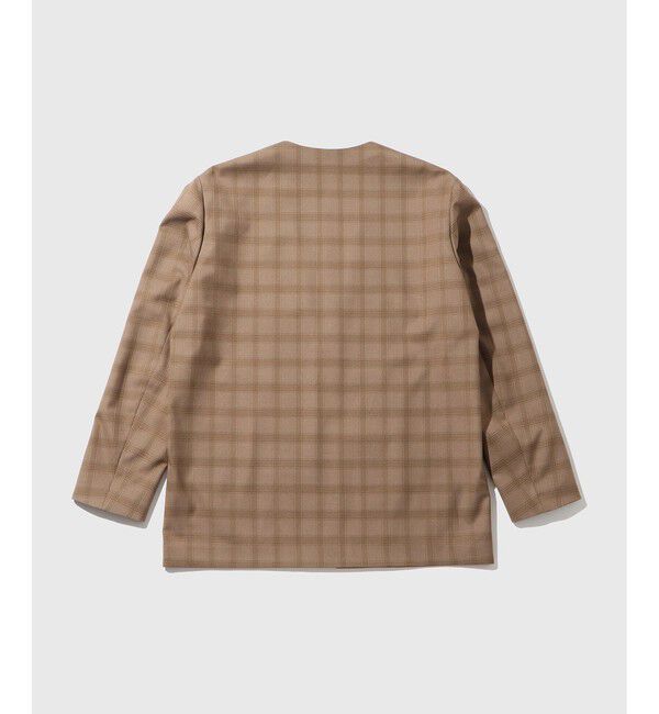 ADAM ET ROPE'「【DELEGANT】 ルームジャケット / セットアップ対応」|ノーカラージャケット|