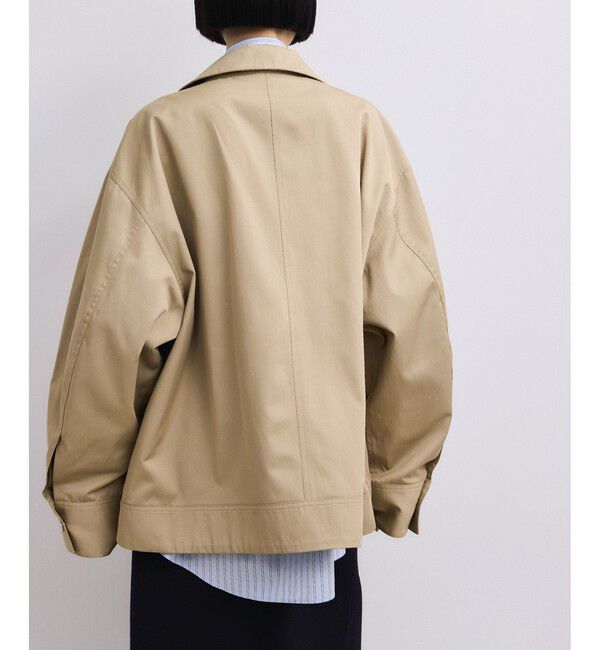 ADAM ET ROPE'「【WEB限定】スタンドネックドロストブルゾン/撥水」|ブルゾン・スタジャン|