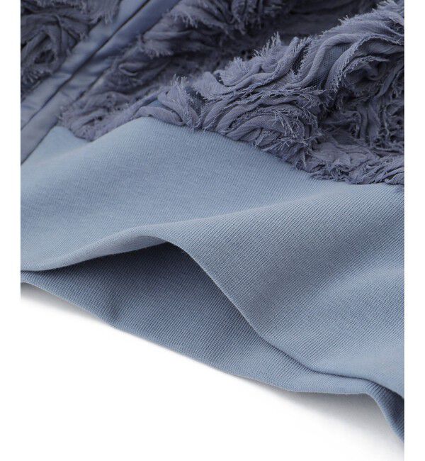 ADAM ET ROPE'「ラインアートレースブルゾン」|ブルゾン・スタジャン|